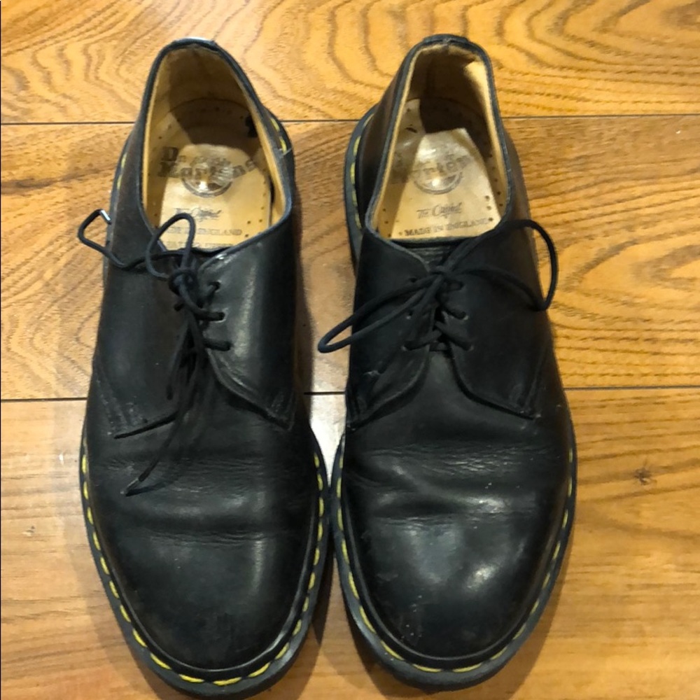 Black pair of Dr Martens